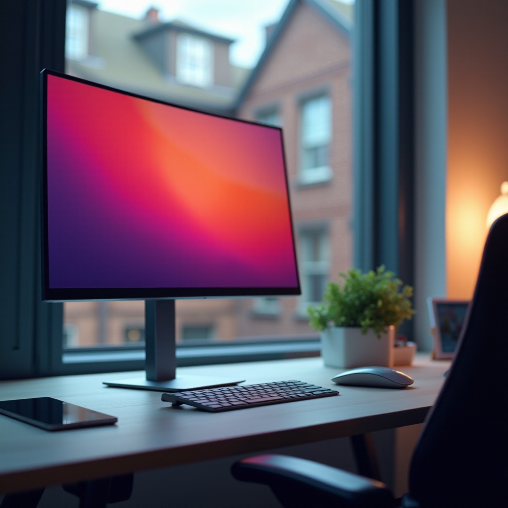 การตั้งค่าสีที่ดีที่สุดสำหรับหน้าจอ