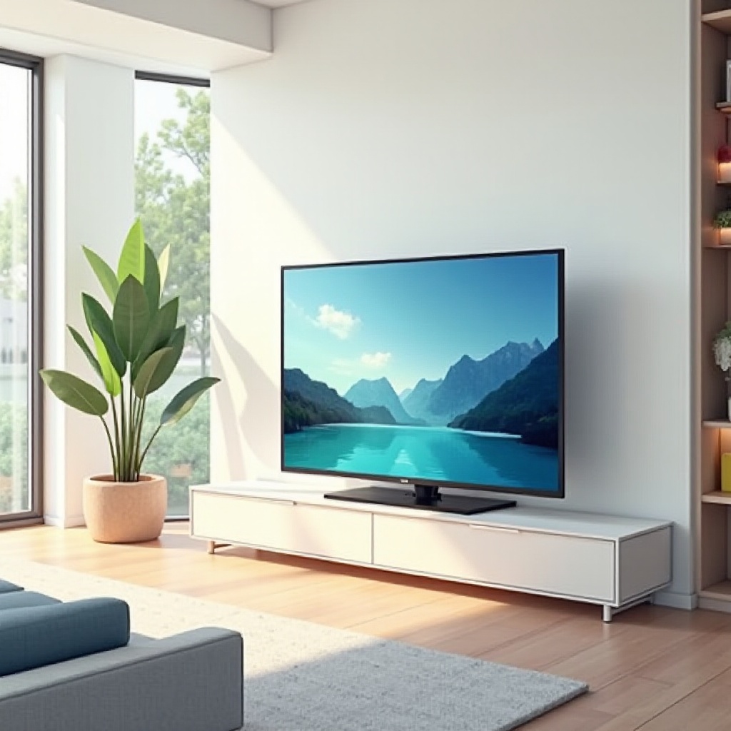 melhor televisão para sala iluminada