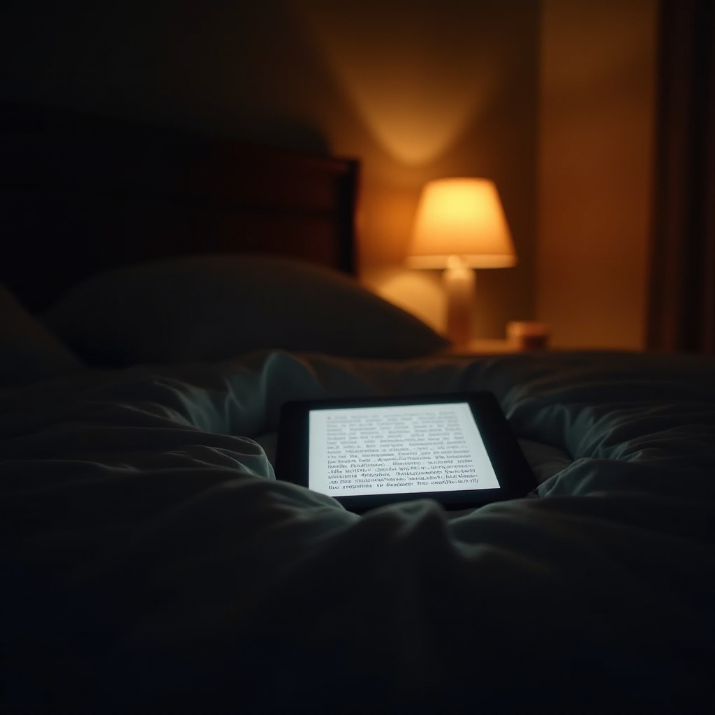 melhor kindle para leitura noturna