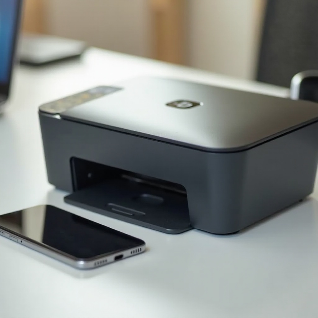 pasang printer di ponsel Android