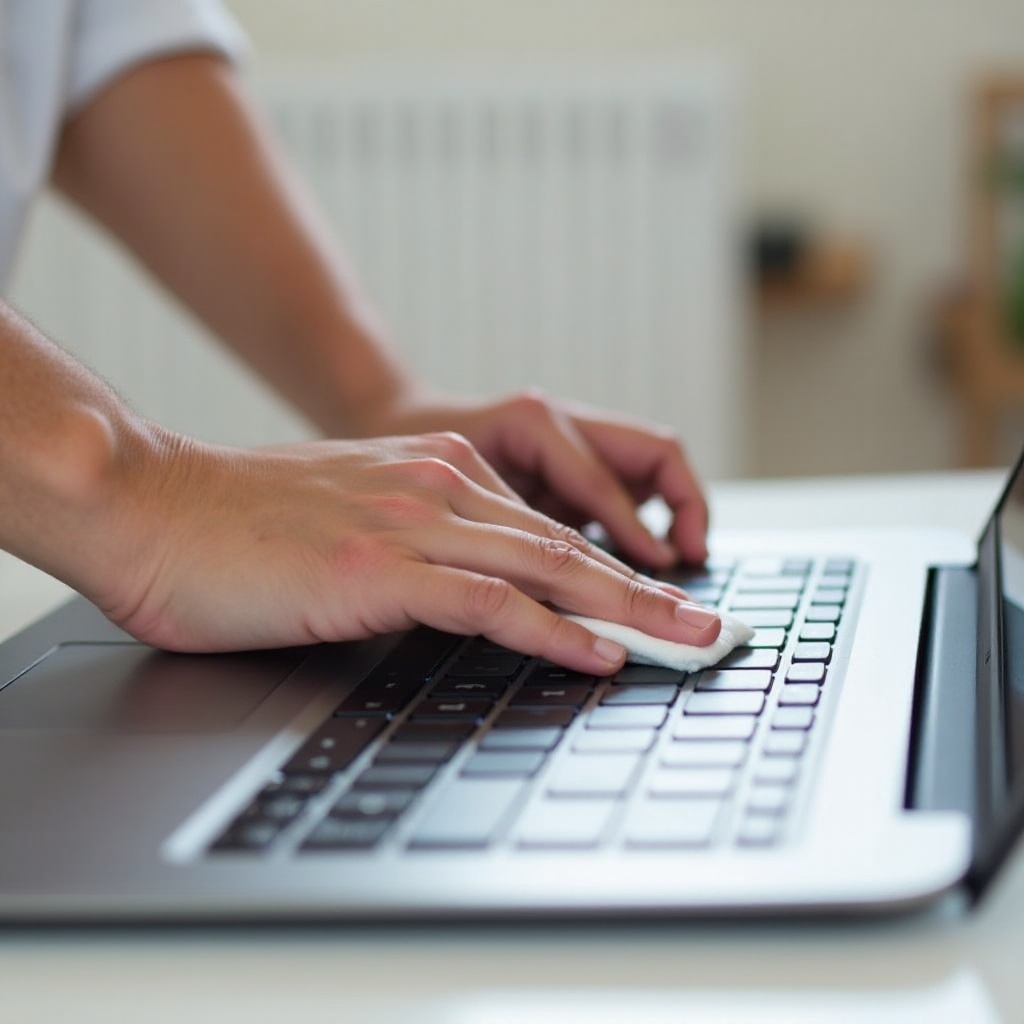 paano tanggalin ang mga fingerprint mula sa touchpad ng Chromebook
