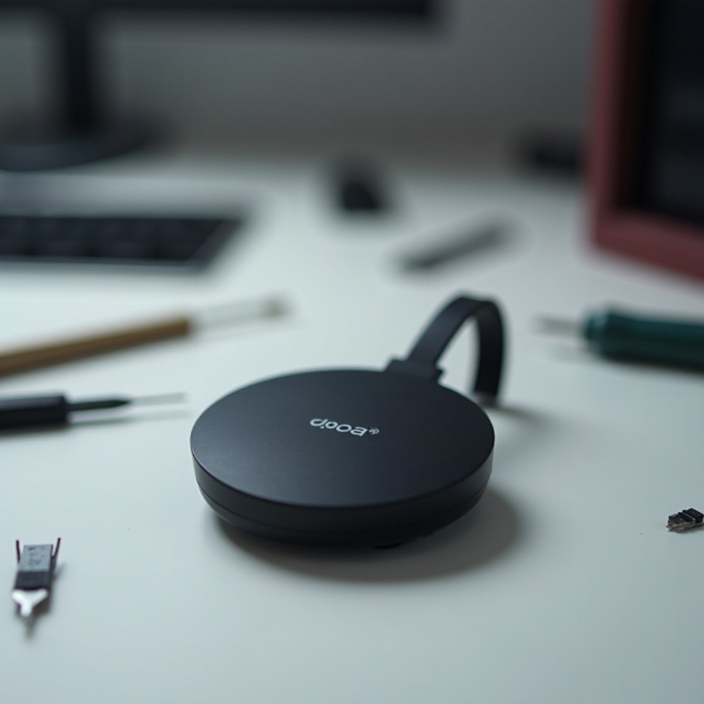 reparar controle remoto do Chromecast