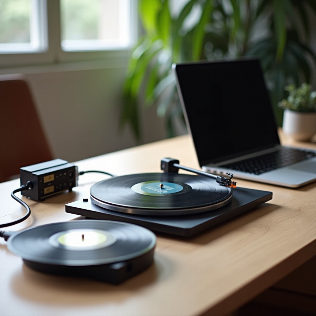 cara mengubah vinyl menjadi mp3 menggunakan Chromebook