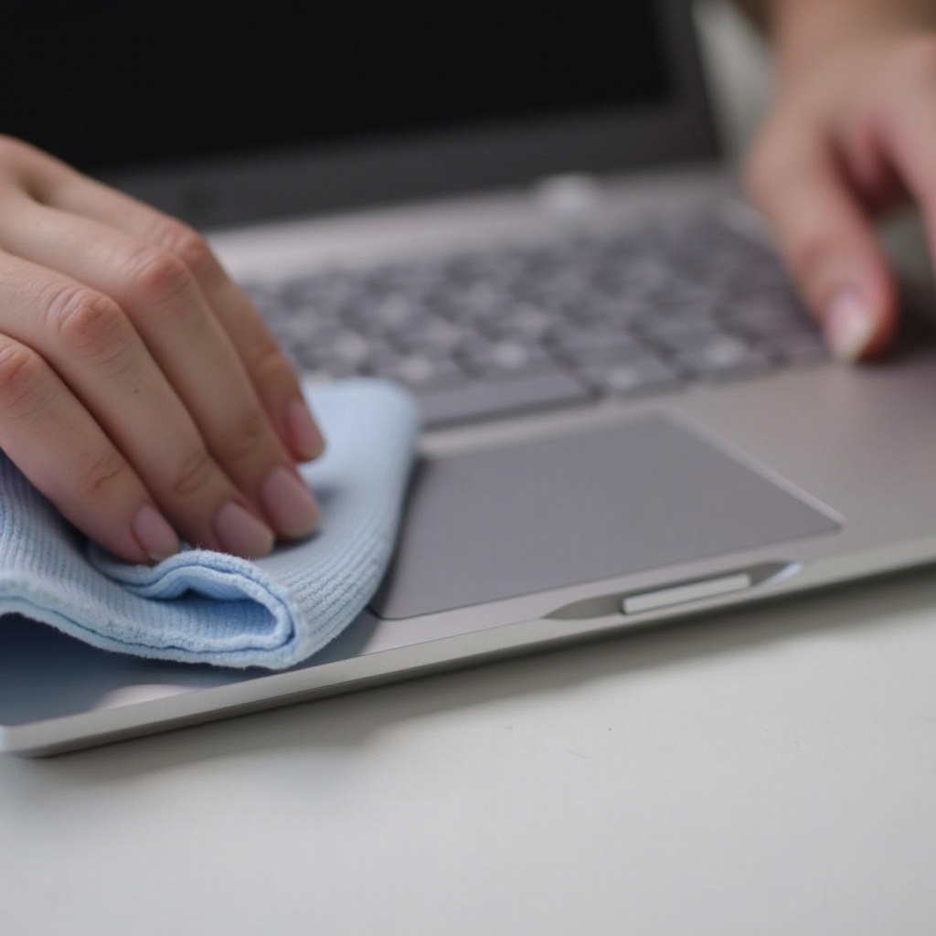 kung paano alisin ang mga fingerprint mula sa touchpad ng Chromebook