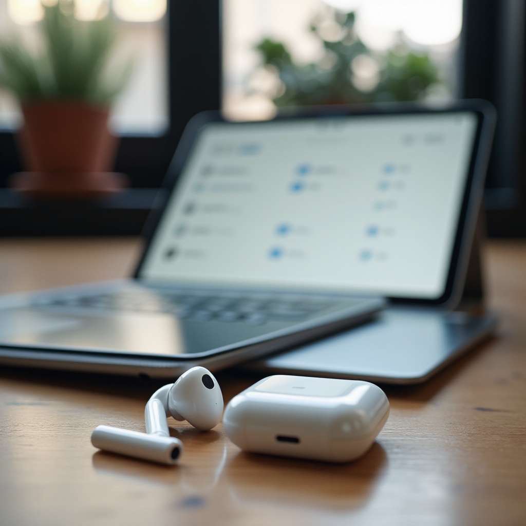 كيفية توصيل سماعتي AirPods بجهاز iPad