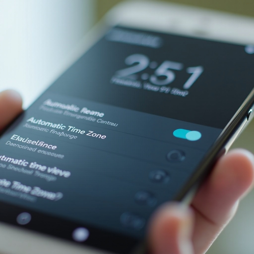 como definir o horário dos EUA no telefone Android